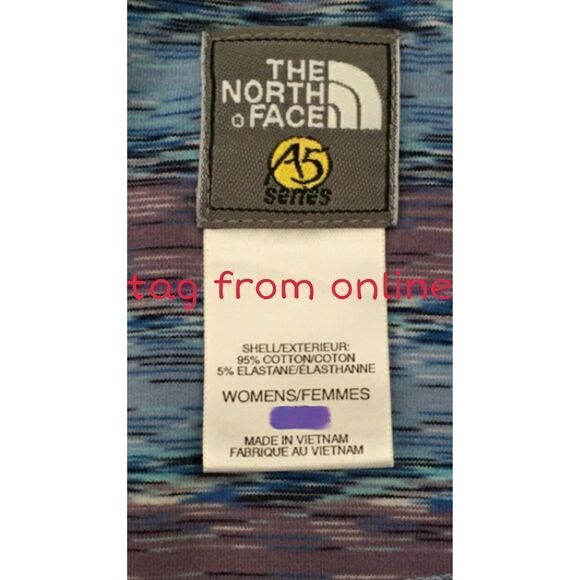 The North Face A5 Series surplice neckline LS top - Picture 10 of 12